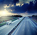 Unterwegs auf deutschen Autobahnen